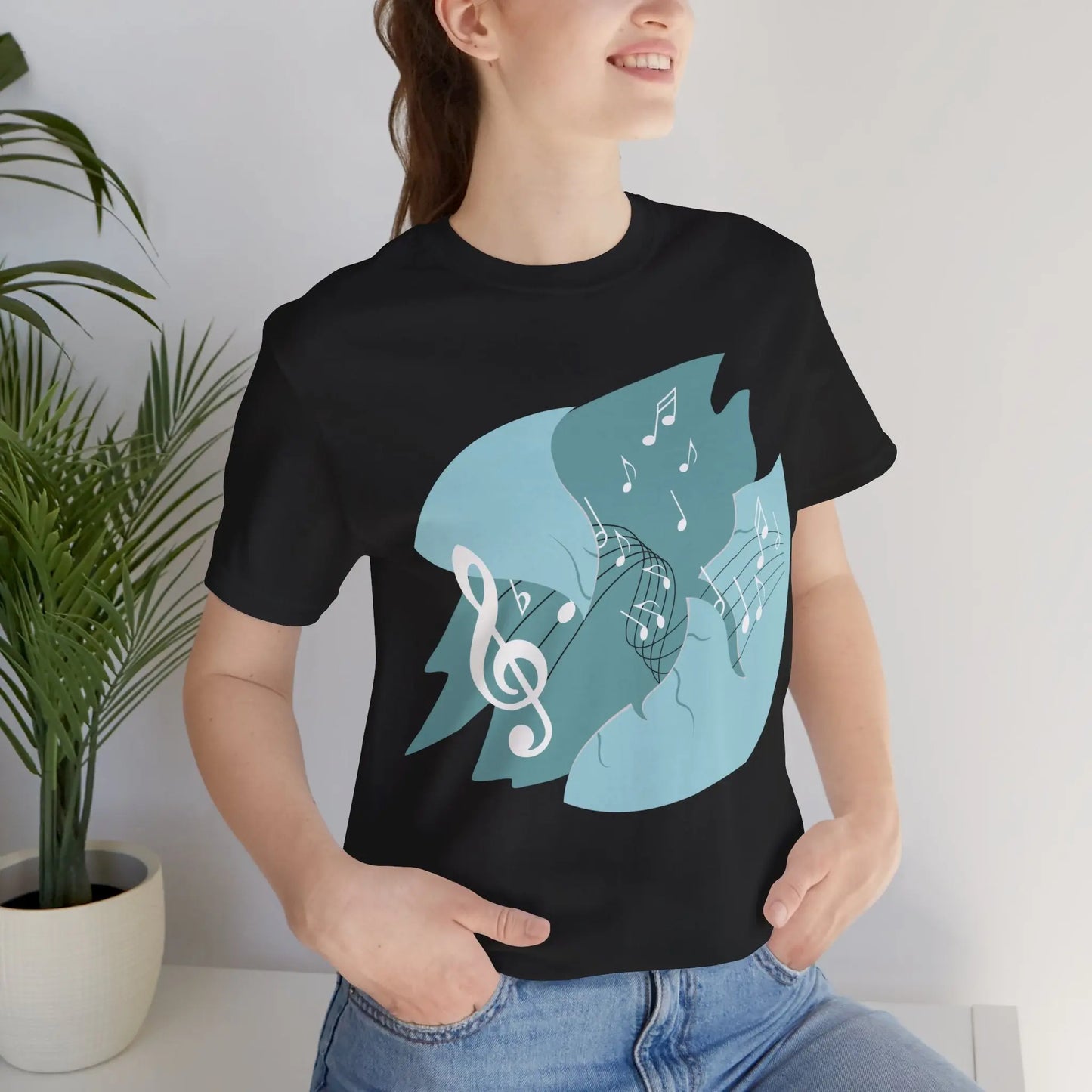 "Music" Graphic T-Shirt – Wear the Melody! 🎶 Printify