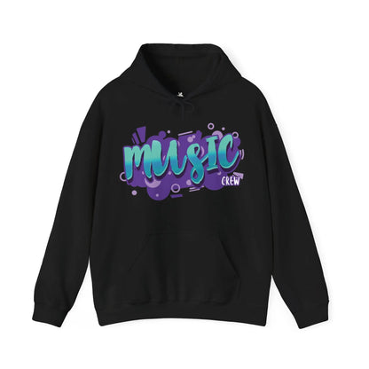 "Music Crew" Graphic Hoodie - Realm of Artists