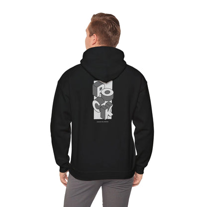 "Punk Rock Will Never Die" Graphic Hoodie - Cozy and Edgy Graphic Hoodie - Realm of Artists