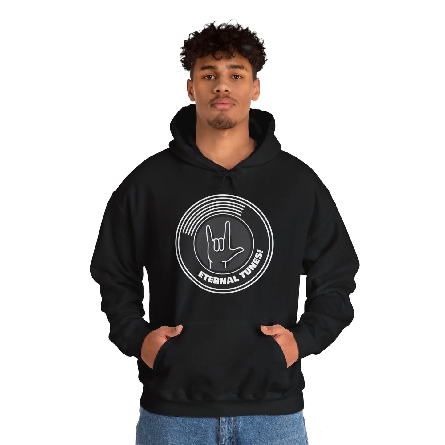 "Eternal Tunes!" Graphic Hoodie - Realm of Artists