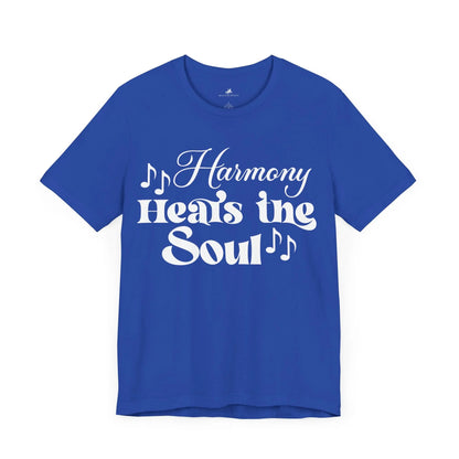 "Harmony Heats the Soul" Music Graphic T-Shirt: Feel the Warmth of Every Note Printify