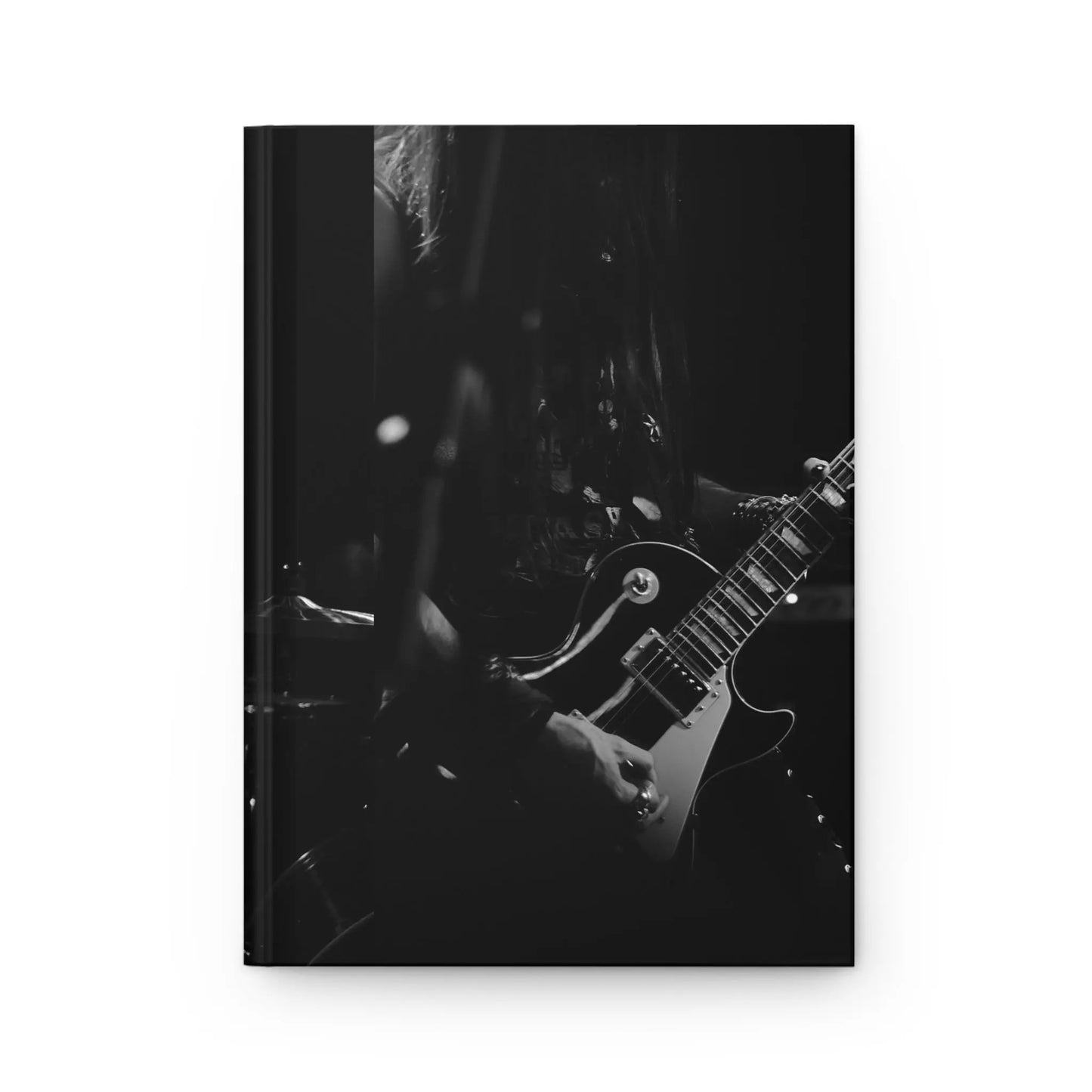 Guitar Groove Hardcover Journal Printify