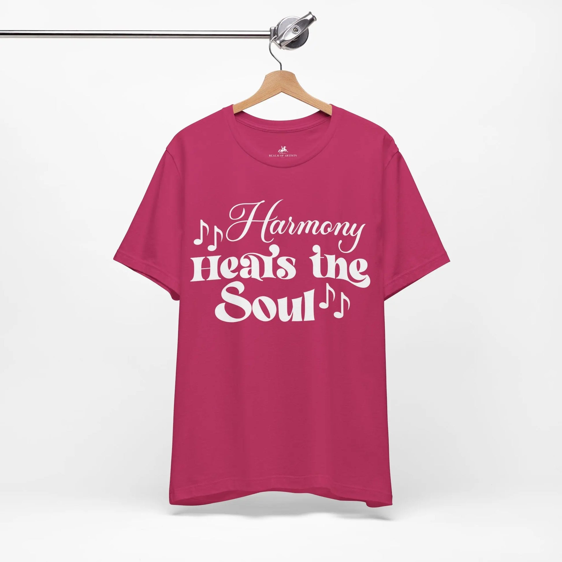 "Harmony Heats the Soul" Music Graphic T-Shirt: Feel the Warmth of Every Note Printify