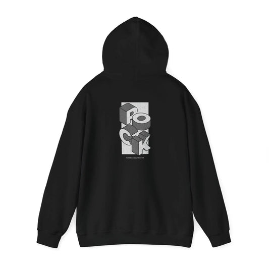 "Punk Rock Will Never Die" Graphic Hoodie - Cozy and Edgy Graphic Hoodie Printify