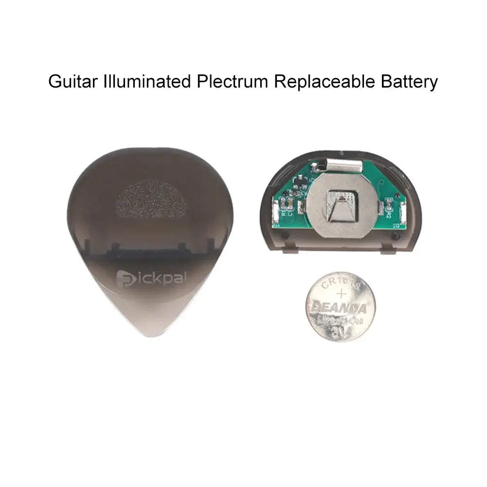 Guitar Touch Luminous Pick - Portable Glowing LED Plectrum for Guitarists and Ukulele Players - Realm of Artists