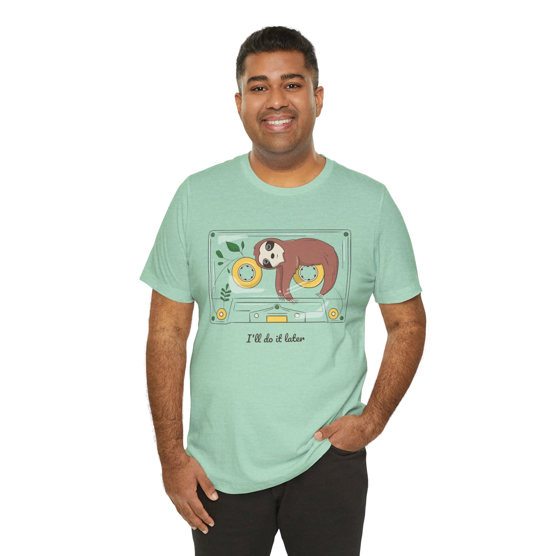 I'll Do It Later Graphic Cotton T-Shirt - Fun Short Sleeve Tee for Procrastinators | Unique Design, Comfortable Fit, Premium Quality Printify