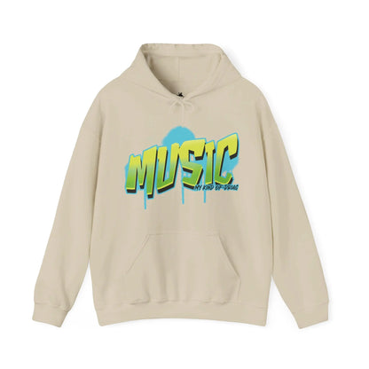 "Music: My Kind of Drug" Graphic Hoodie - Realm of Artists