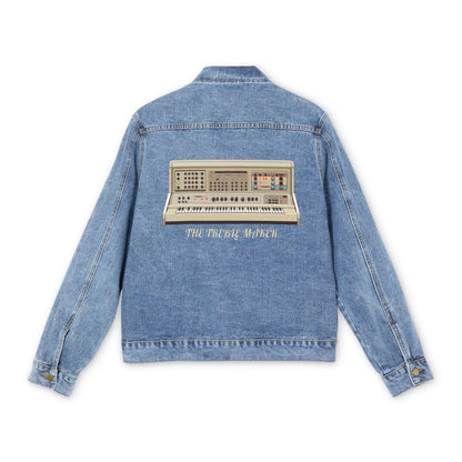 "The Treble Maker" Men's Denim Jacket - Realm of Artists