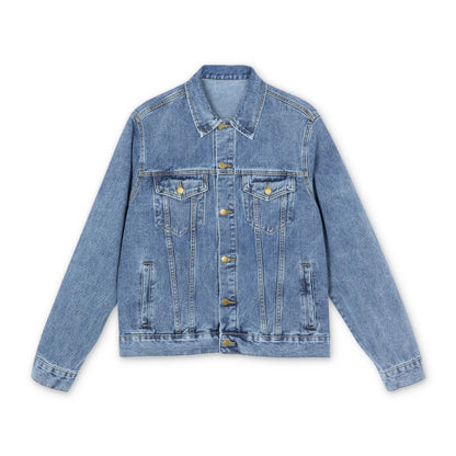 "I'll Do It Later" Men's Denim Jacket - Realm of Artists