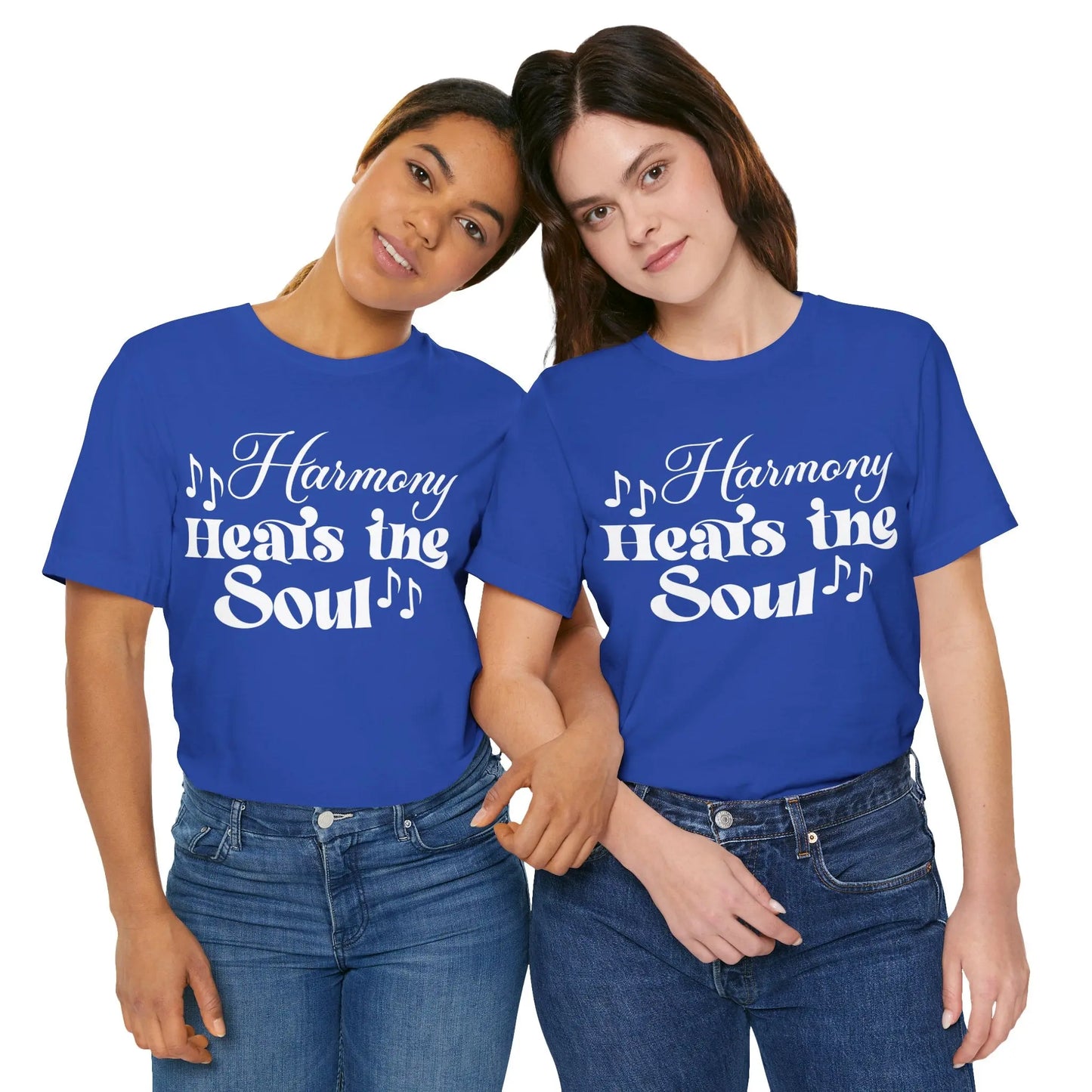 "Harmony Heats the Soul" Music Graphic T-Shirt: Feel the Warmth of Every Note Printify