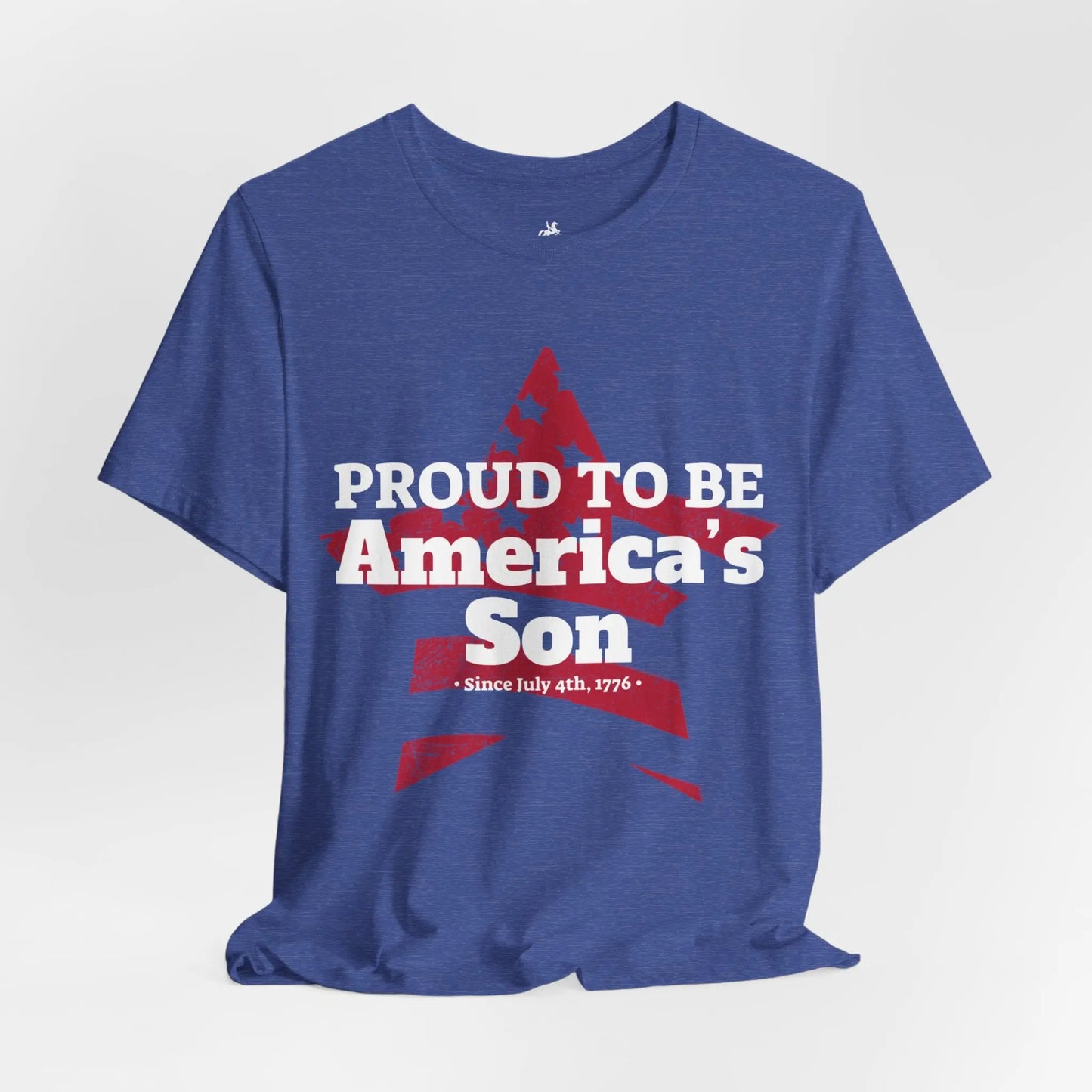 "Proud to be America's Son" T-shirt: Embrace Your Patriotic Style! Printify