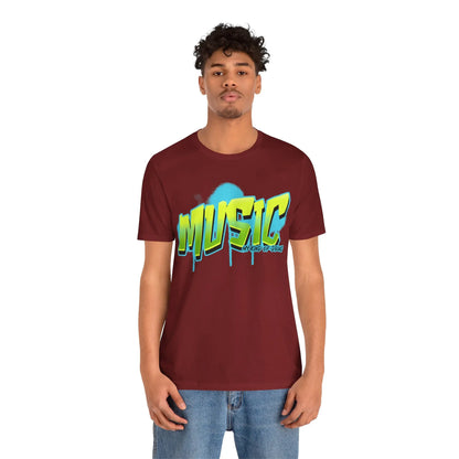 Music: My Kind of Drug Cotton T-Shirt - Cool Graphic Tee for Music Lovers | Custom Designer Print Printify