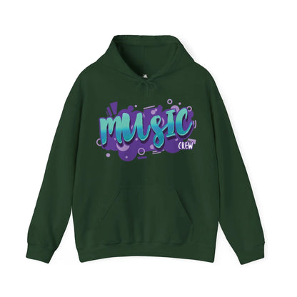 "Music Crew" Graphic Hoodie - Realm of Artists