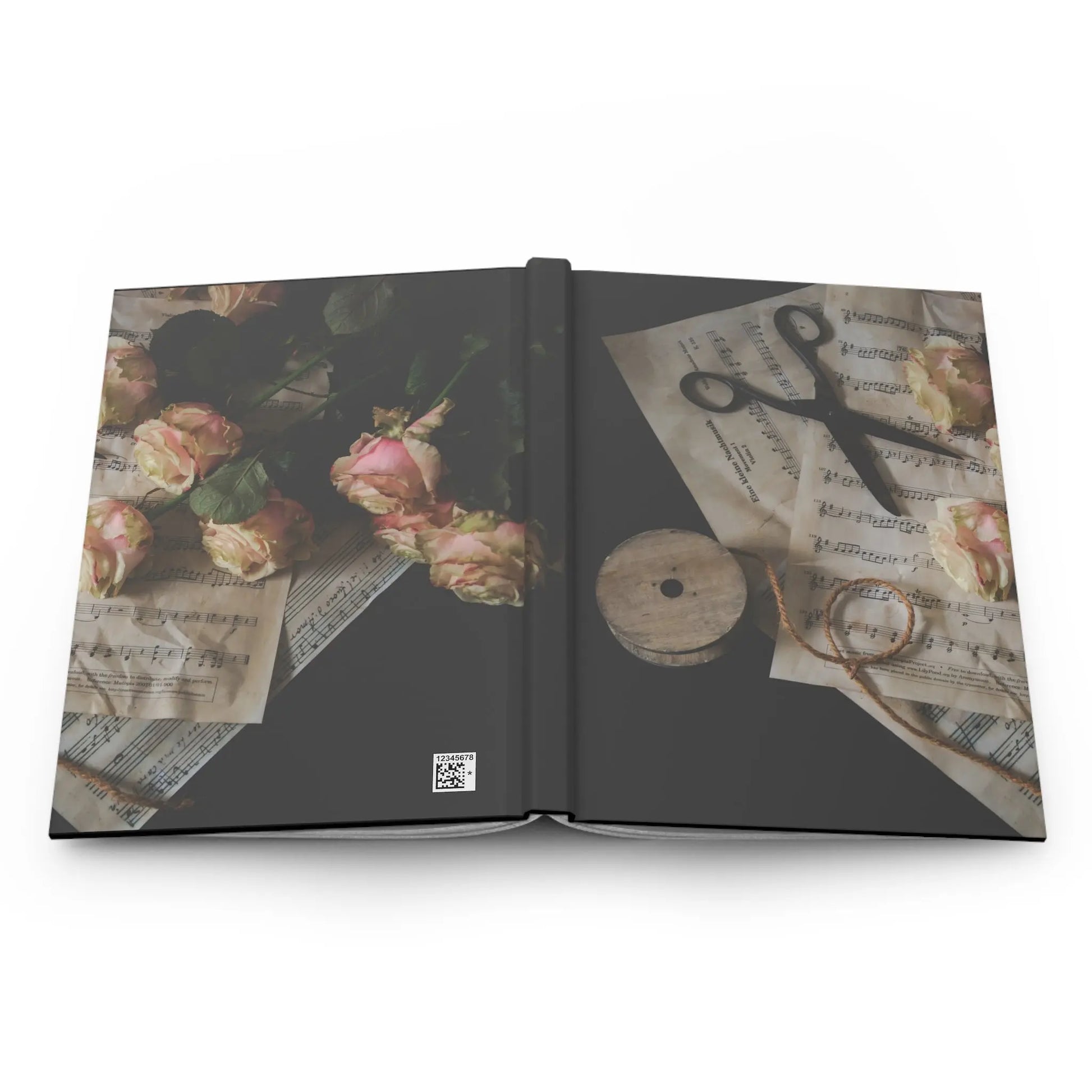 Knots & Notes Hardcover Journal: Where Creativity Meets Symphony! Printify