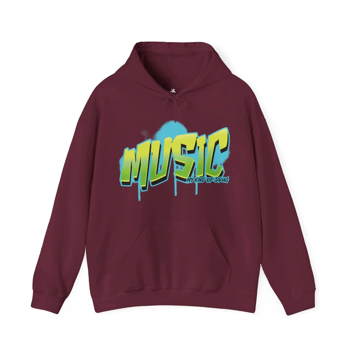 "Music: My Kind of Drug" Graphic Hoodie - Realm of Artists