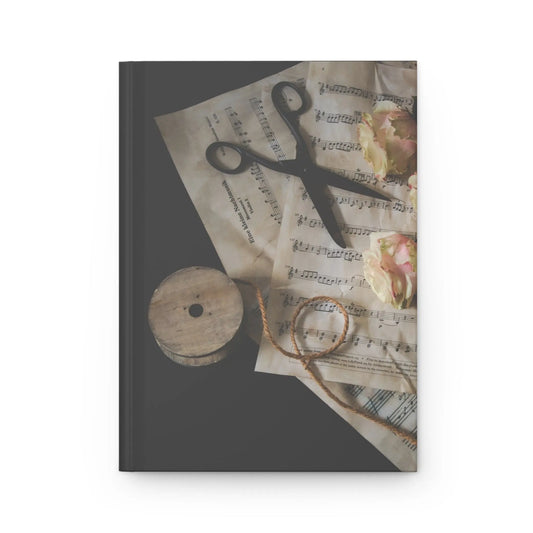 Knots & Notes Hardcover Journal: Where Creativity Meets Symphony! Printify