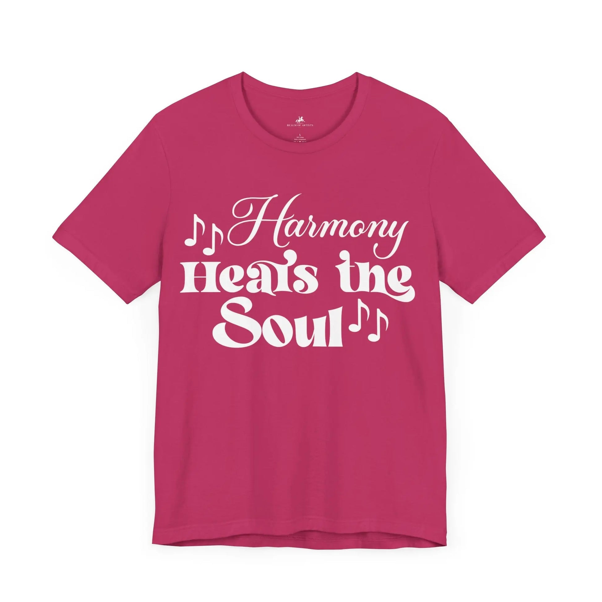 "Harmony Heats the Soul" Music Graphic T-Shirt: Feel the Warmth of Every Note Printify