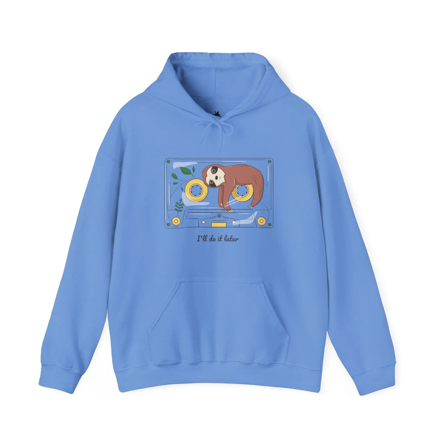 "I'll Do It Later" Graphic Hoodie - Cozy Procrastination Style Printify