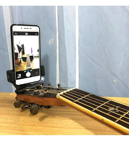 Guitar Head Mobile Phone Clip: Elevate Your Musical Performances and Content Creation! - Realm of Artists