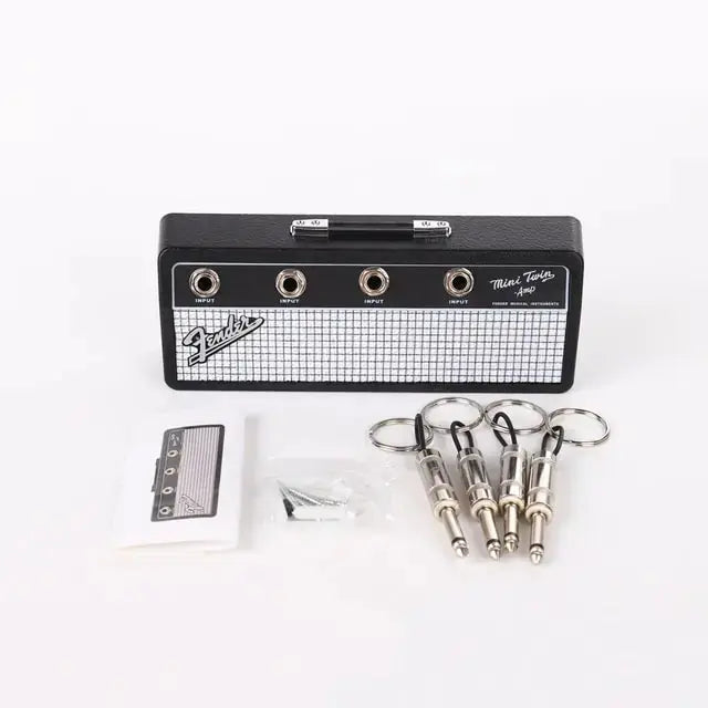 Wall Mounting Guitar Amp Key Hanger: Functionality Meets Rockstar Style! - Realm of Artists