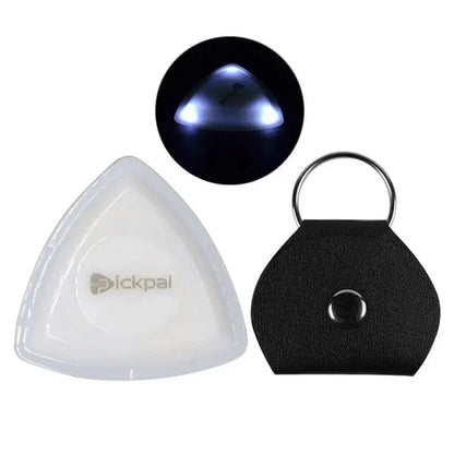 Guitar Touch Luminous Pick - Portable Glowing LED Plectrum for Guitarists and Ukulele Players - Realm of Artists