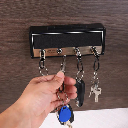 Wall Mounting Guitar Amp Key Hanger: Functionality Meets Rockstar Style! - Realm of Artists