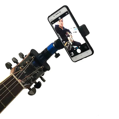 Guitar Head Mobile Phone Clip: Elevate Your Musical Performances and Content Creation! - Realm of Artists