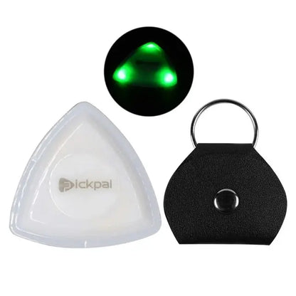 Guitar Touch Luminous Pick - Portable Glowing LED Plectrum for Guitarists and Ukulele Players - Realm of Artists